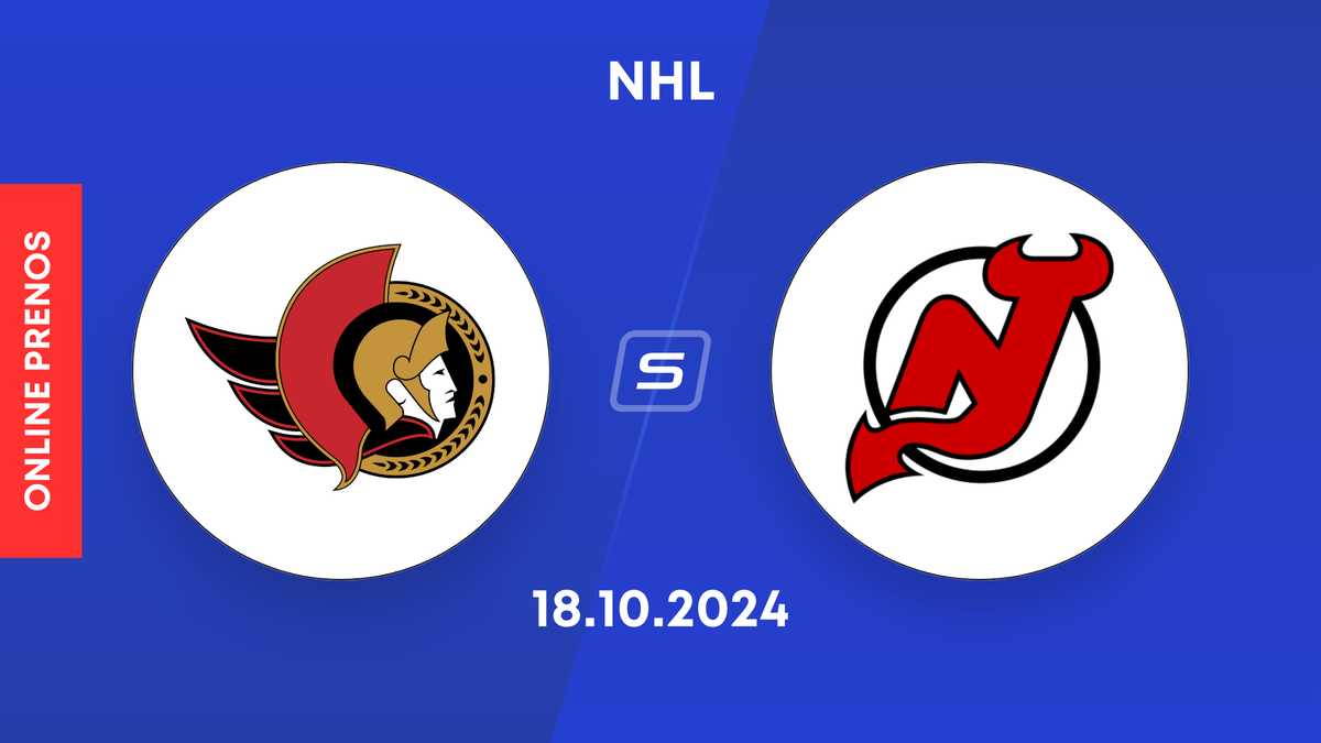 Ottawa Senators - New Jersey Devils: ONLINE prenos zo zápasu NHL.