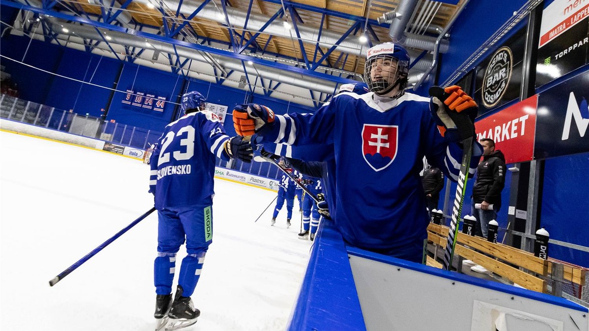 Slovenskí hokejisti do 20 rokov