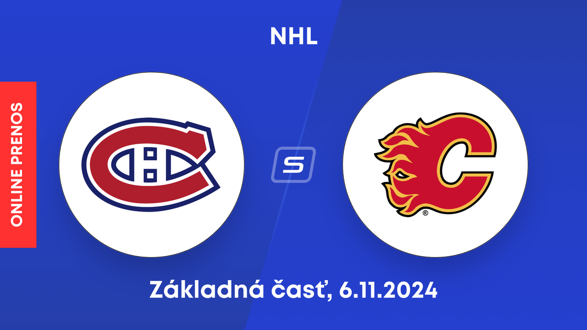 Montreal Canadiens - Calgary Flames: ONLINE prenos zo zápasu NHL.