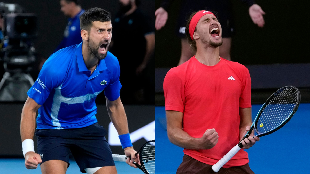 Novak Djokovič - Alexander Zverev: ONLINE prenos zo semifinále Australian Open 2025.