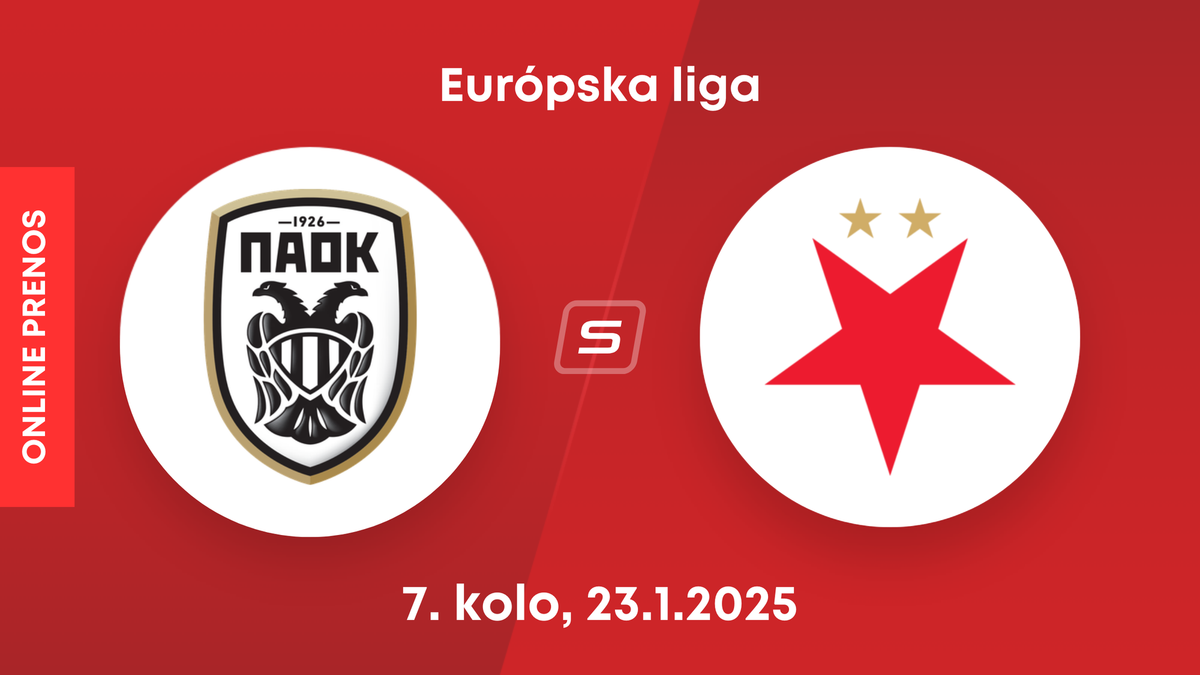 PAOK Solún - Slavia Praha: ONLINE prenos zo zápasu 7. kola Európskej ligy.