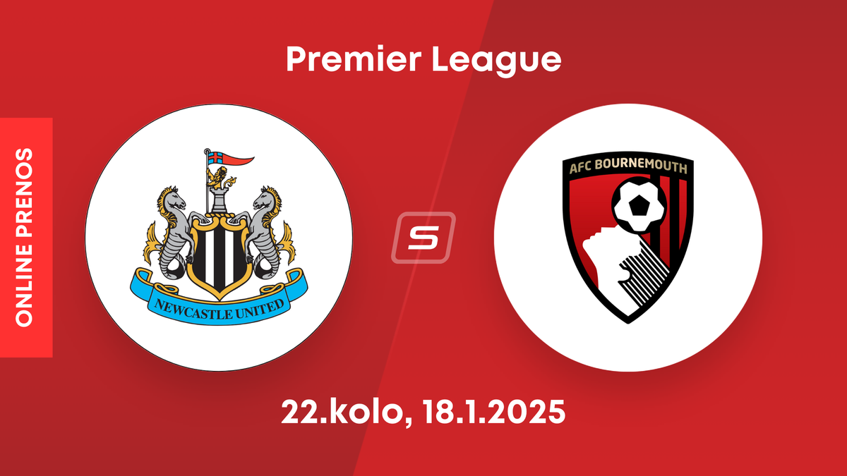 Newcastle - Bournemouth: ONLINE prenos zo zápasu Premier League