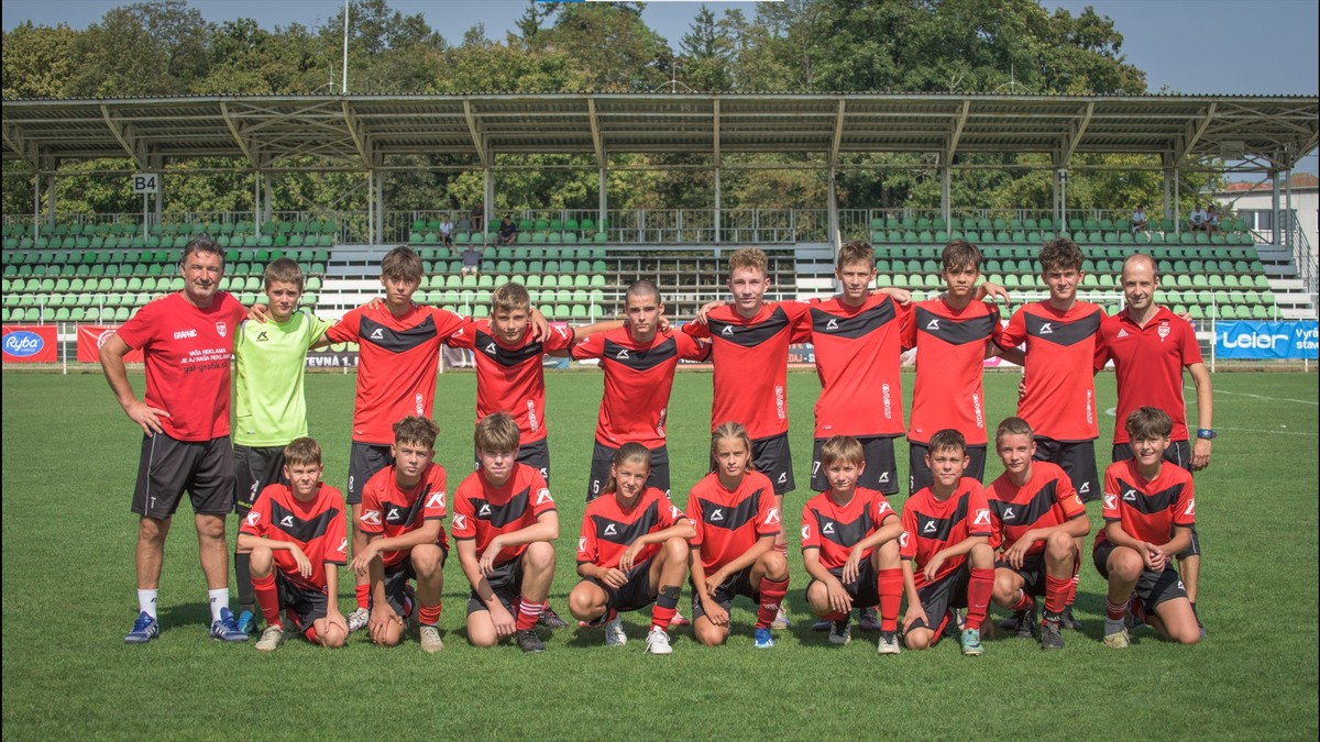 Družstvo U14 MŠK Rimavská Sobota.