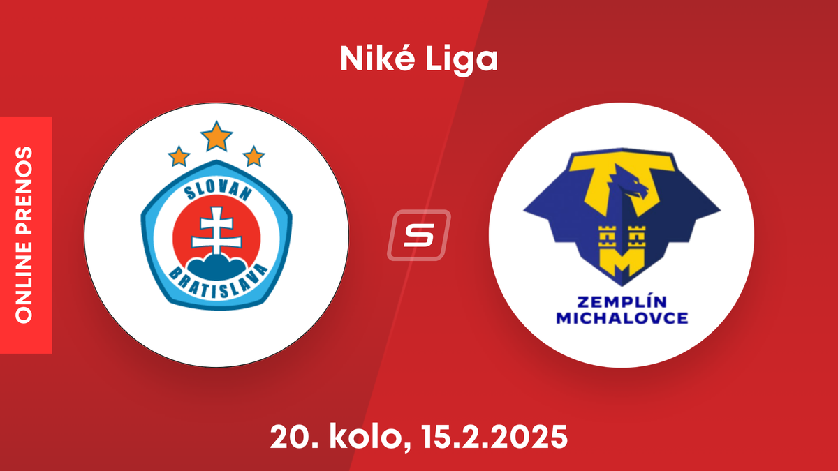 ŠK Slovan Bratislava - MFK Zemplín Michalovce: ONLINE prenos zo zápasu 20. kola Niké ligy.