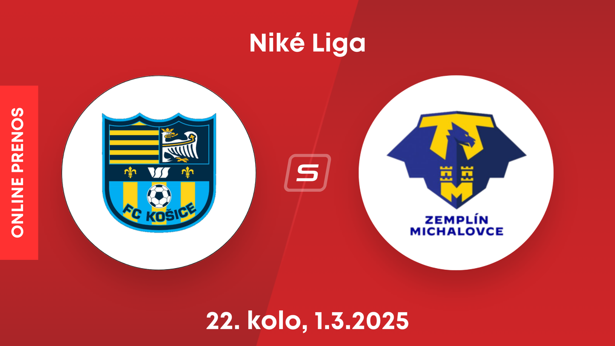 FC Košice - MFK Zemplín Michalovce: ONLINE prenos zo zápasu 22. kola Niké ligy.