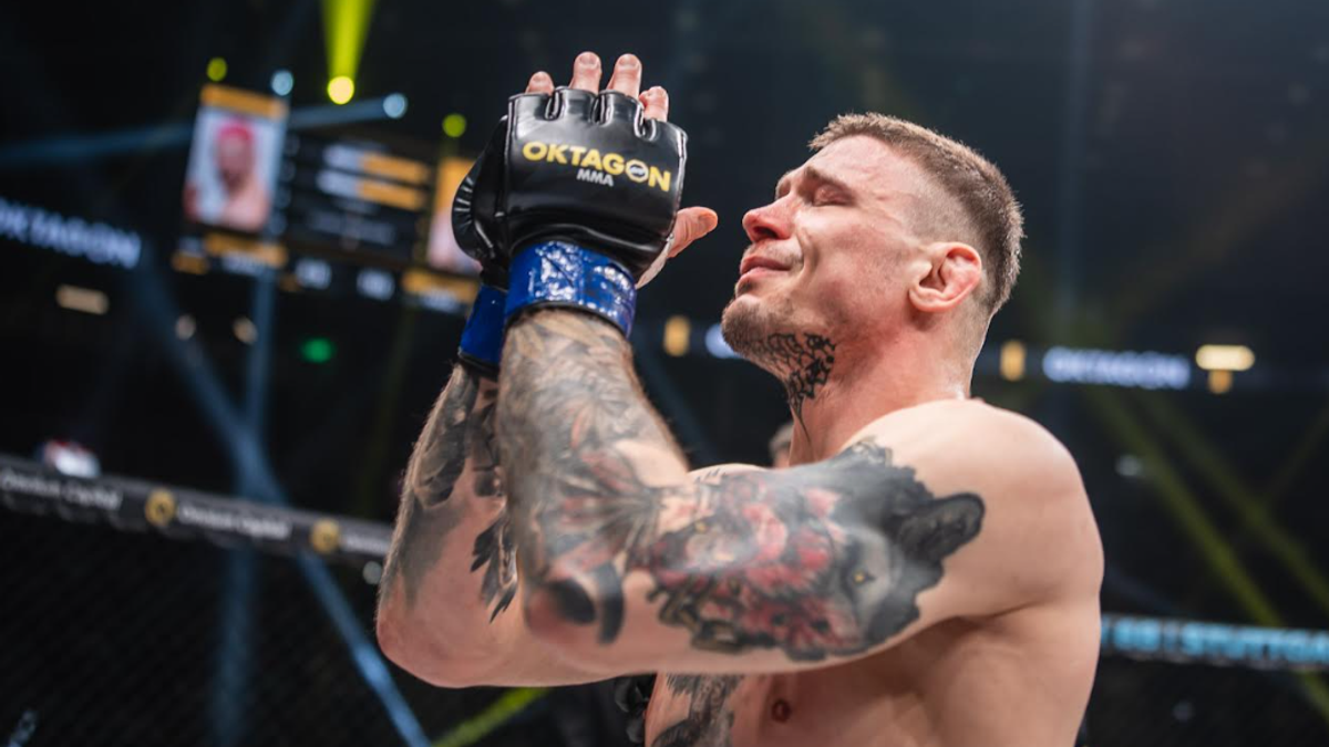 Robert Pukač po zápase.