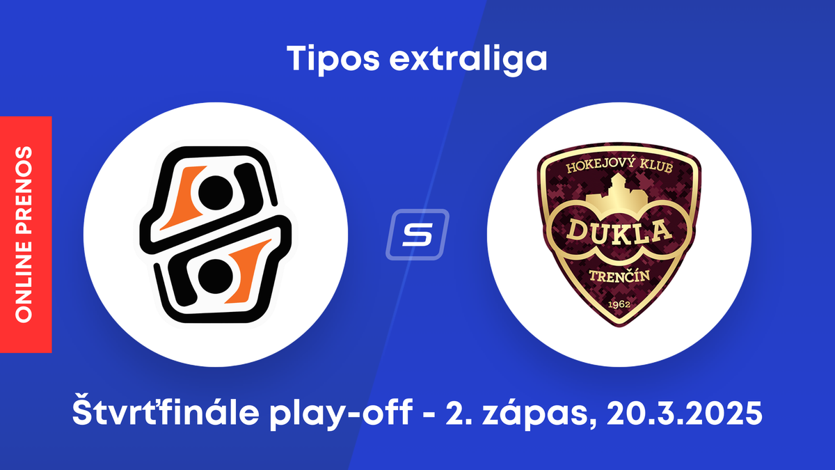 HC Košice - HK Dukla Trenčín: ONLINE prenos z 2. zápasu štvrťfinále play-off Tipos extraligy.