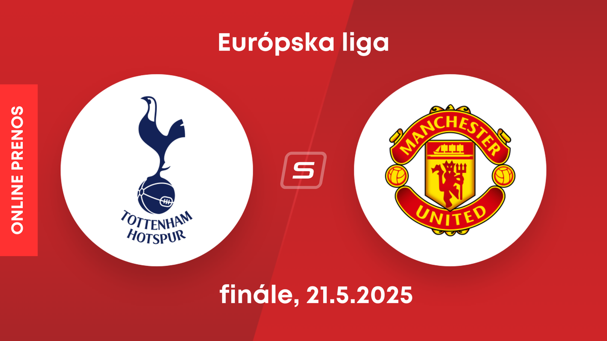 Tottenham Hotspur - Manchester United: ONLINE prenos z finále Európskej ligy.