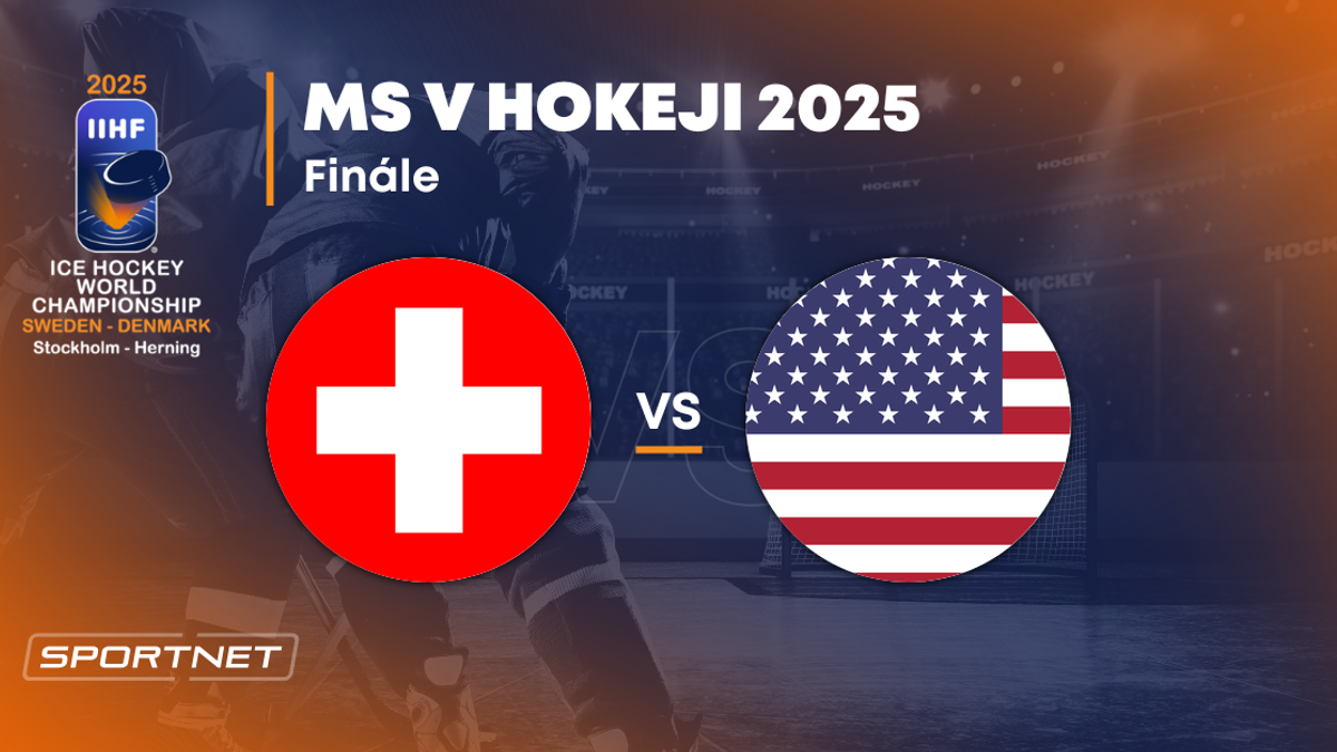 Švajčiarsko - USA: ONLINE prenos zo zápasu na MS v hokeji 2025 vo Švédsku a Dánsku.