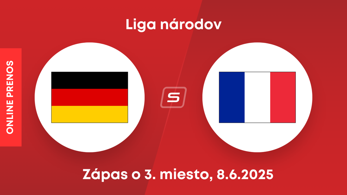 Nemecko - Francúzsko: ONLINE prenos zo zápasu o 3. miesto Ligy národov.