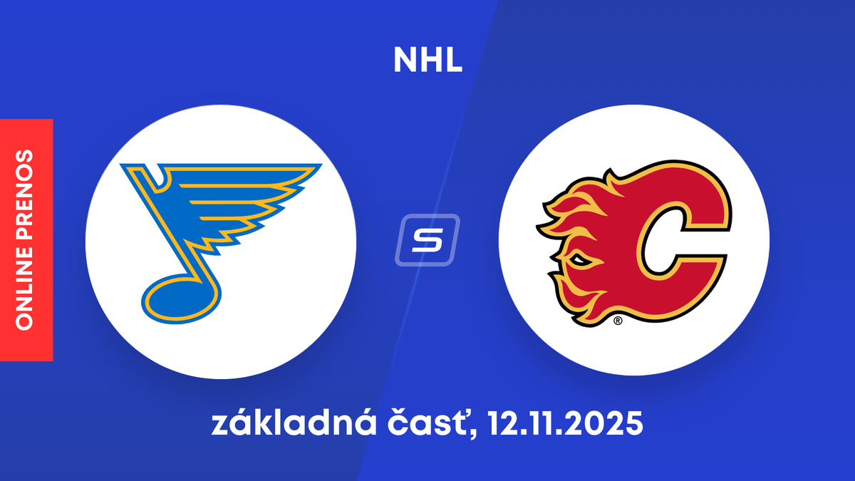 St. Louis Blues - Calgary Flames: ONLINE prenos zo zápasu NHL.