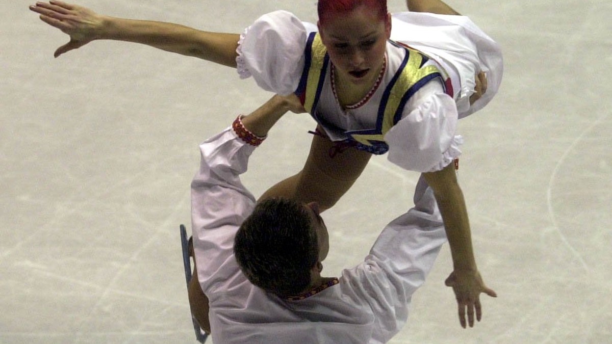 Oľga Beständigová a Jozef Beständig na ME 2001 v Bratislave.