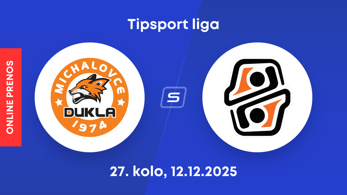HK Dukla Michalovce - HC Košice: ONLINE prenos zo zápasu 27. kola Tipsport ligy.
