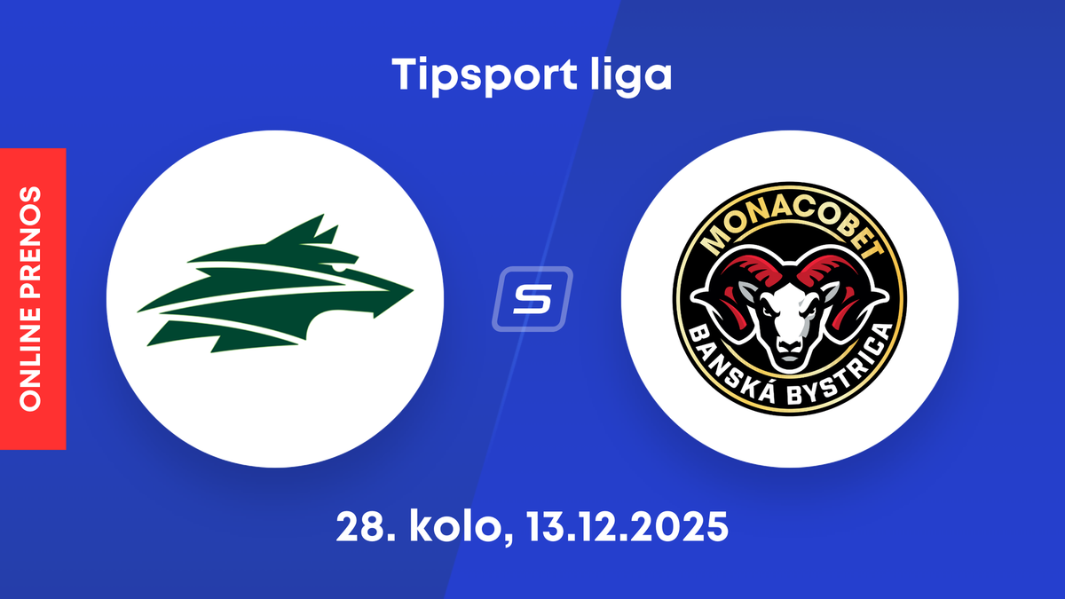 Vlci Žilina - HC MONACObet Banská Bystrica: ONLINE prenos zo zápasu 28. kola Tipsport ligy.