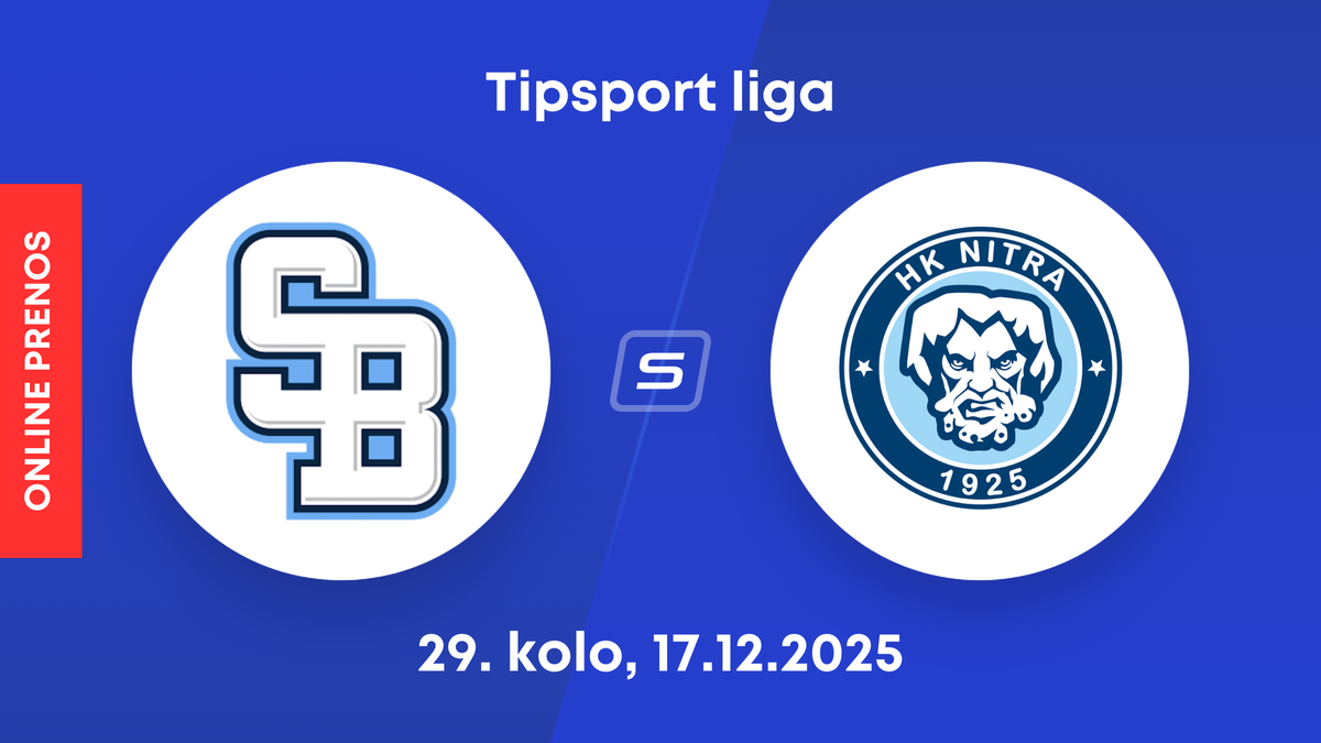 HC Slovan Bratislava - HK Nitra: ONLINE prenos zo zápasu 29. kola Tipsport ligy.