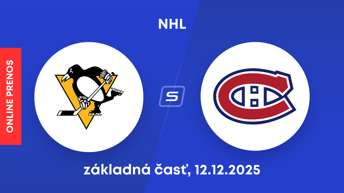 Pittsburgh Penguins - Montreal Canadiens: ONLINE prenos zo zápasu NHL.