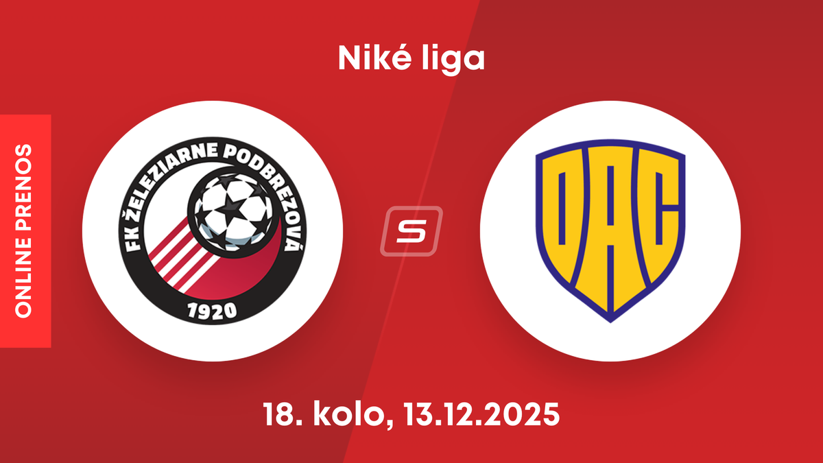 FK Železiarne Podbrezová - FC DAC Dunajská Streda: ONLINE prenos zo zápasu 18. kola Niké ligy.