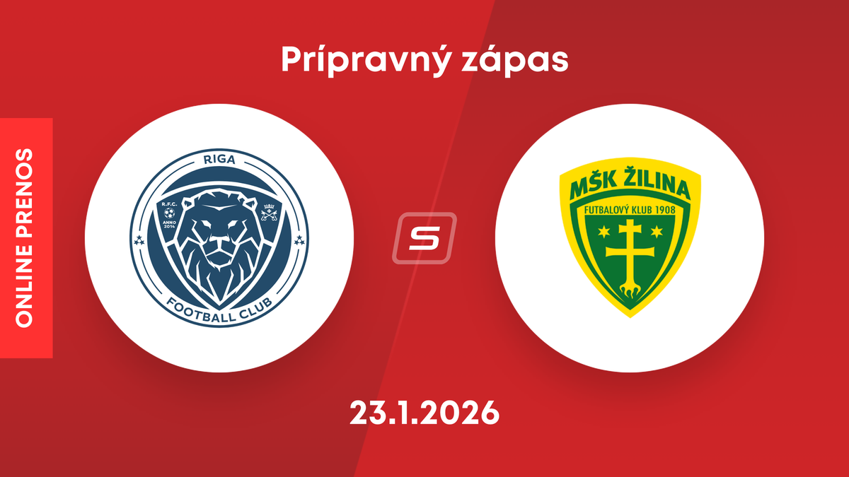 FC Riga - MŠK Žilina: ONLINE prenos z prípravného zápasu.