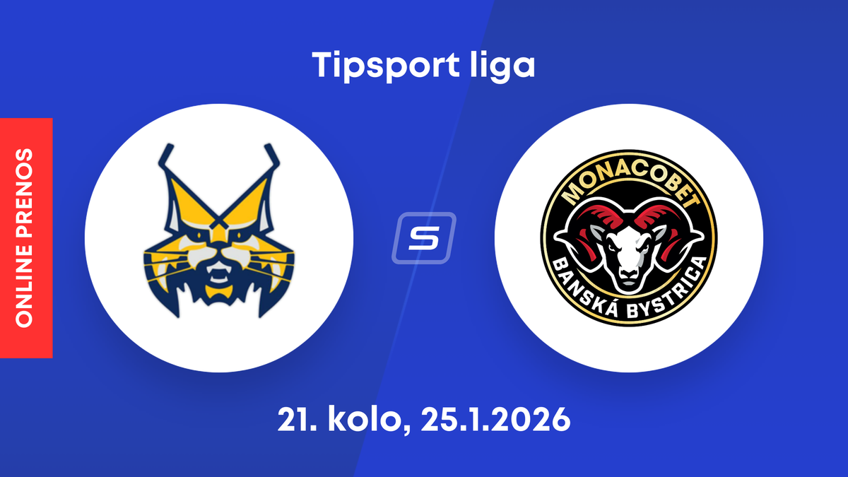 HK Spišská Nová Ves - HC MONACObet Banská Bystrica: ONLINE prenos z dohrávky zápasu 21. kola Tipsport ligy.