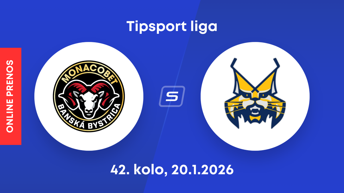 HC MONACObet Banská Bystrica - HC Spišská Nová Ves: ONLINE prenos zo zápasu 42. kola Tipsport ligy.