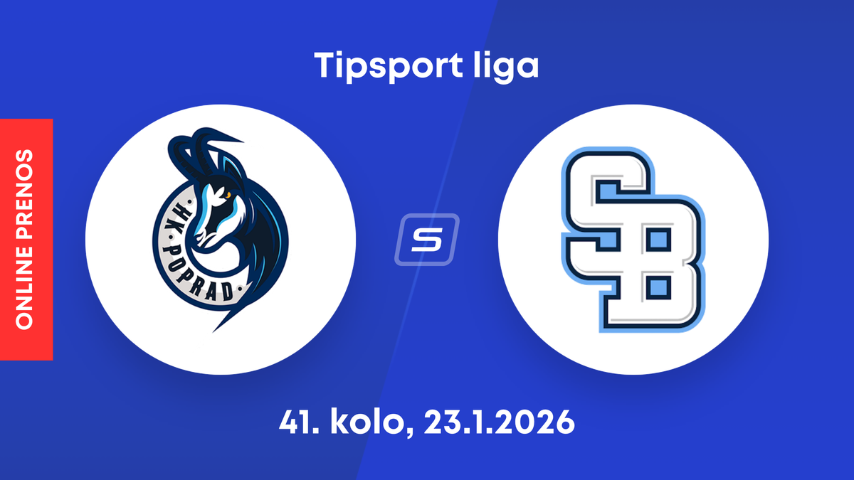 HK Poprad - HC Slovan Bratislava: ONLINE prenos zo zápasu 41. kola Tipsport ligy.