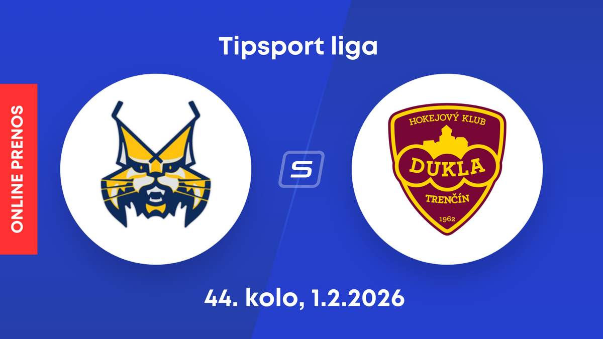 HK Spišská Nová Ves - HK Dukla Trenčín: ONLINE prenos zo zápasu 44. kola Tipsport ligy.