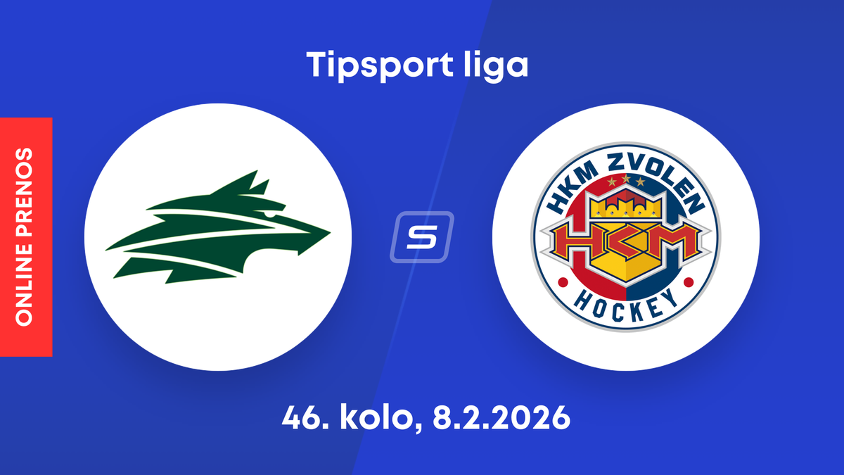 Vlci Žilina - HKM Zvolen: ONLINE prenos zo zápasu 46. kola Tipsport ligy.