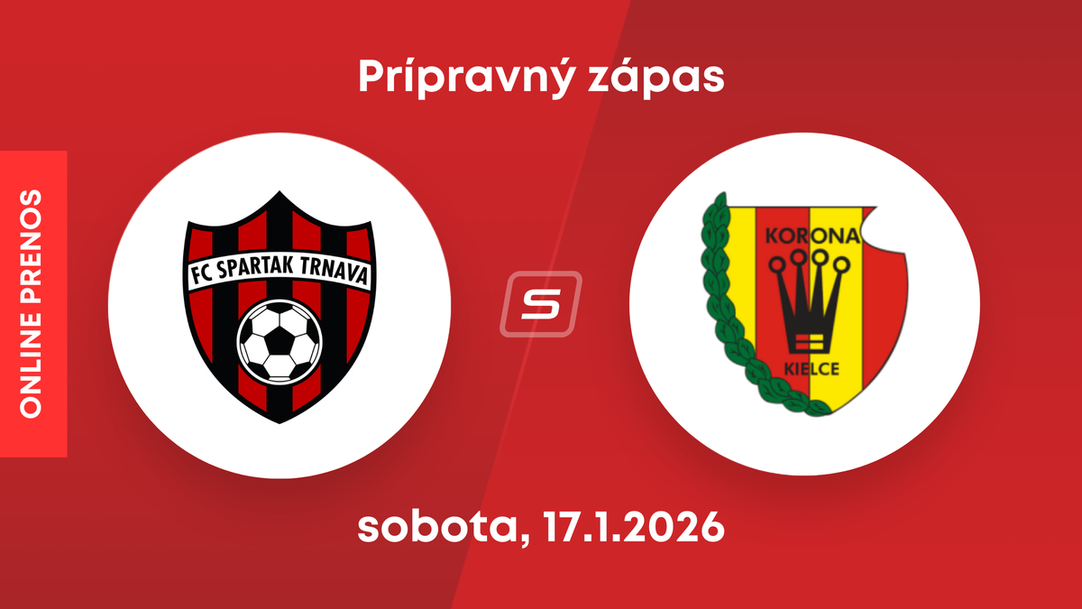 FC Spartak Trnava - Korona Kielce: ONLINE prenos z prípravného zápasu. 