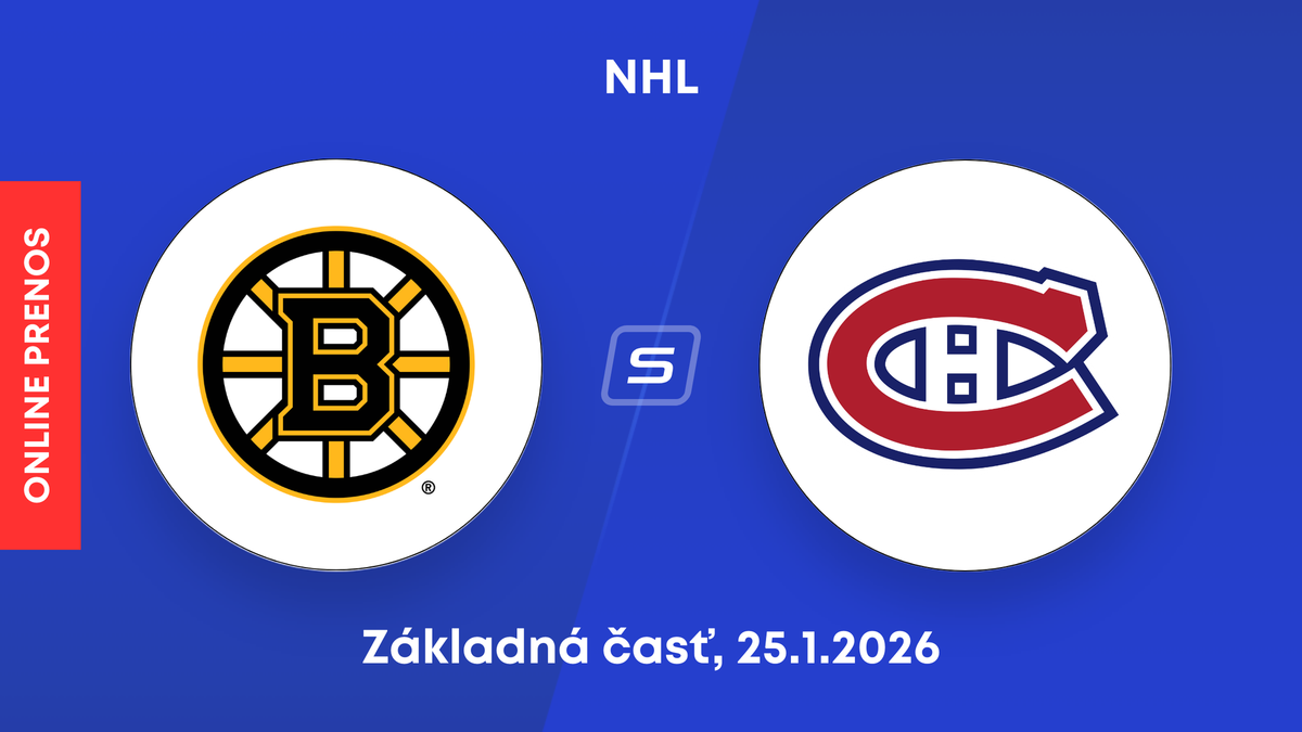 Boston Bruins - Montreal Canadiens: ONLINE prenos zo zápasu NHL.