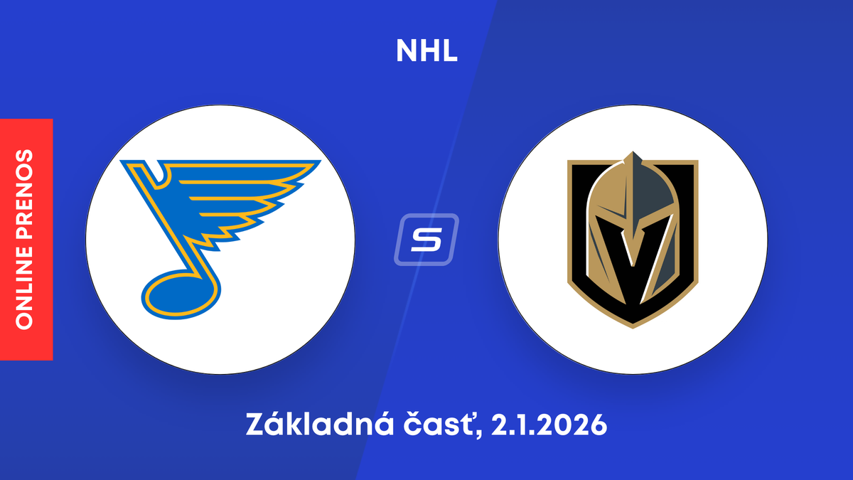 St. Louis Blues - Vegas Golden Knights: ONLINE prenos zo zápasu NHL.