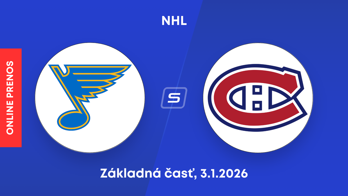 St. Louis Blues - Montreal Canadiens: ONLINE prenos zo zápasu NHL.
