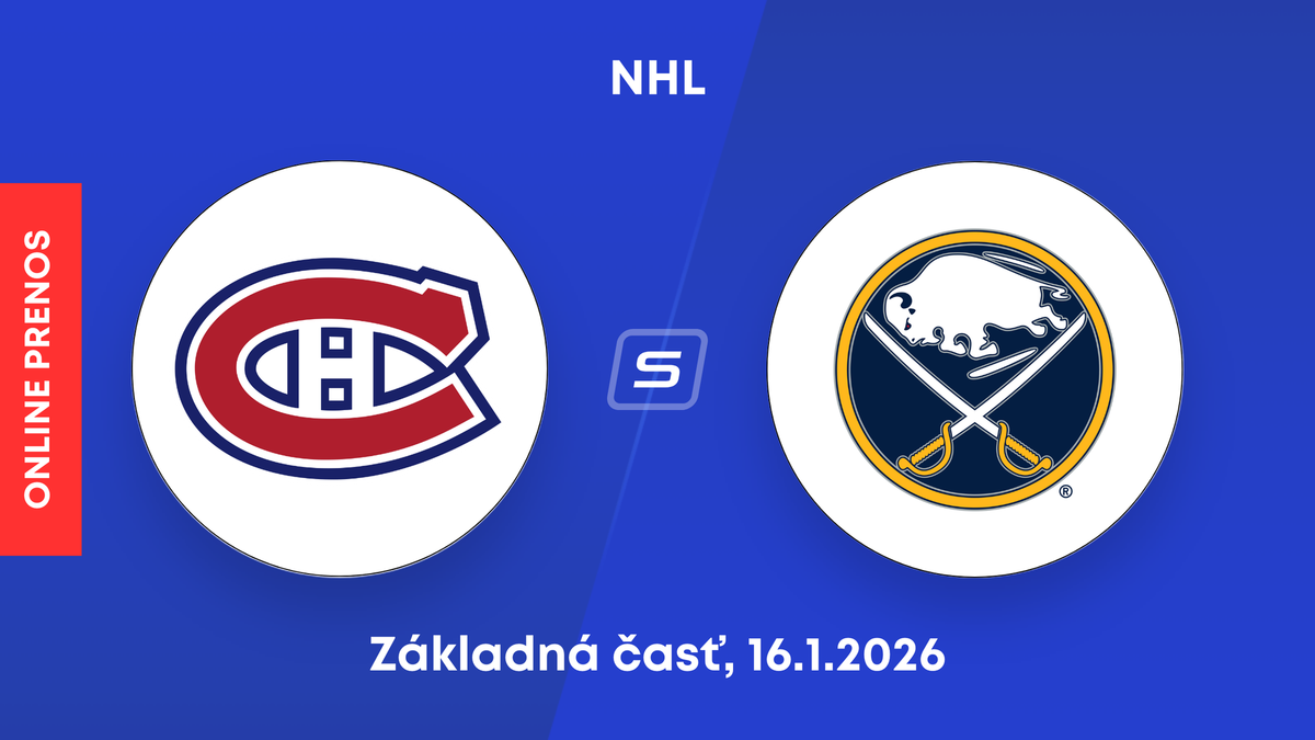 Buffalo Sabres - Montreal Canadiens: ONLINE prenos zo zápasu NHL.