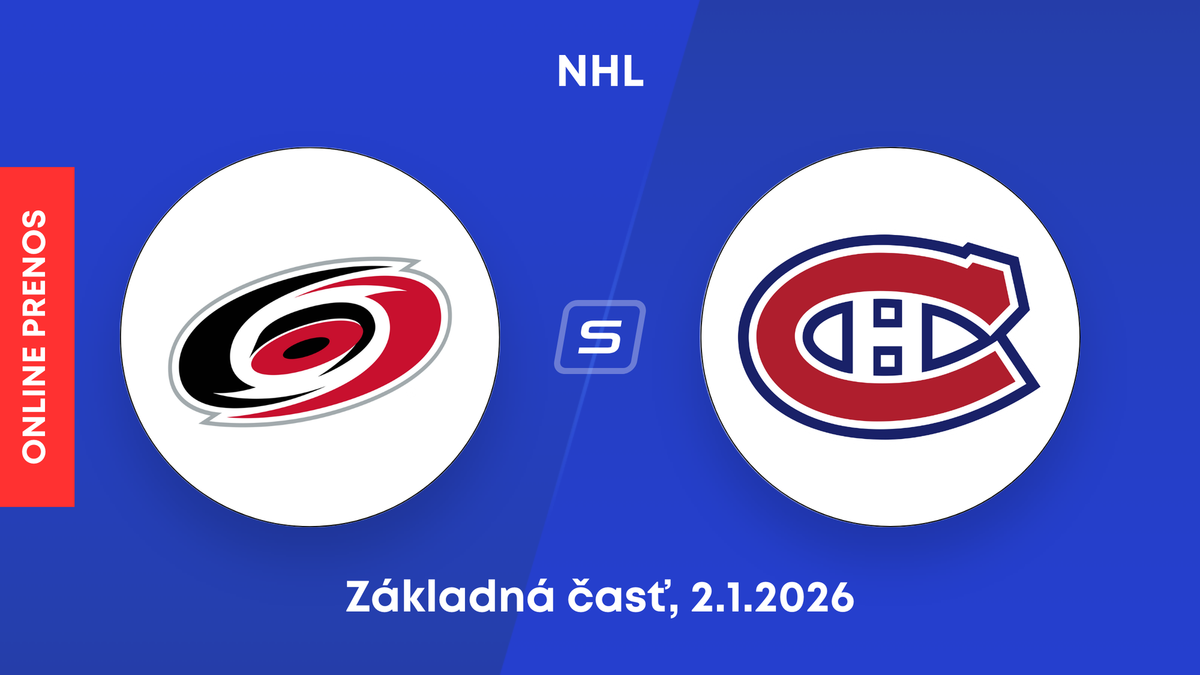 Carolina Hurricanes - Montreal Canadiens: ONLINE prenos zo zápasu NHL.