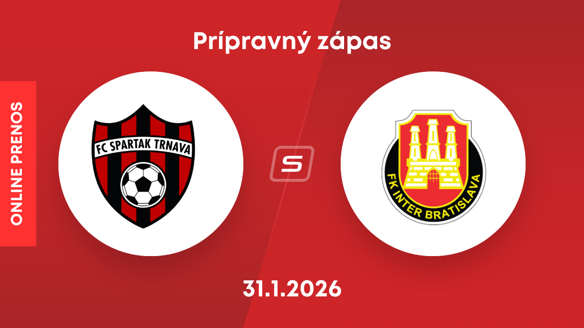 FC Spartak Trnava - Inter Bratislava: ONLINE prenos z prípravného zápasu.