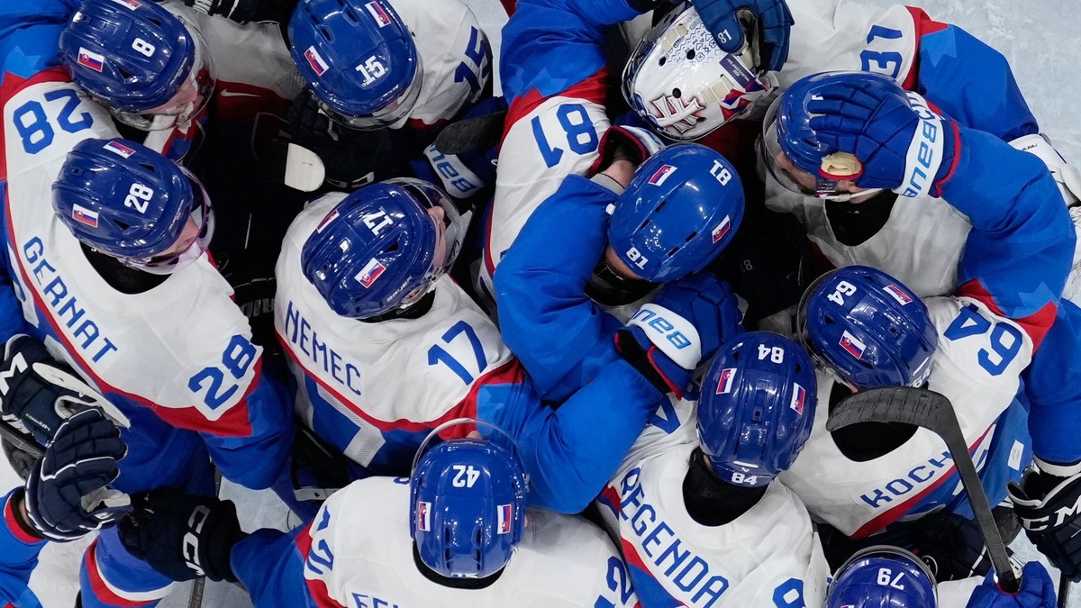 Hokejisti Slovenska na ZOH 2026 v Miláne.