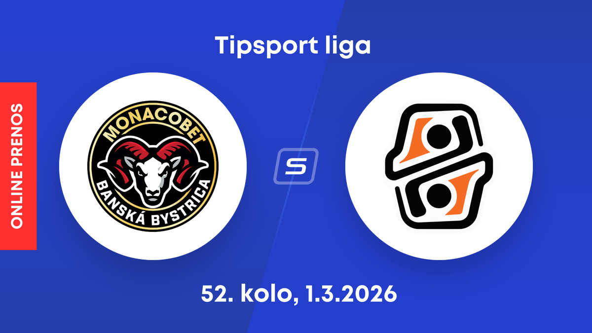 HC MONACObet Banská Bystrica - HC Košice: ONLINE prenos zo zápasu 52. kola Tipsport ligy.