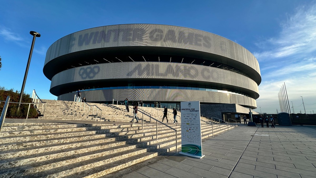 Aréna Santagiulia v Miláne. 
