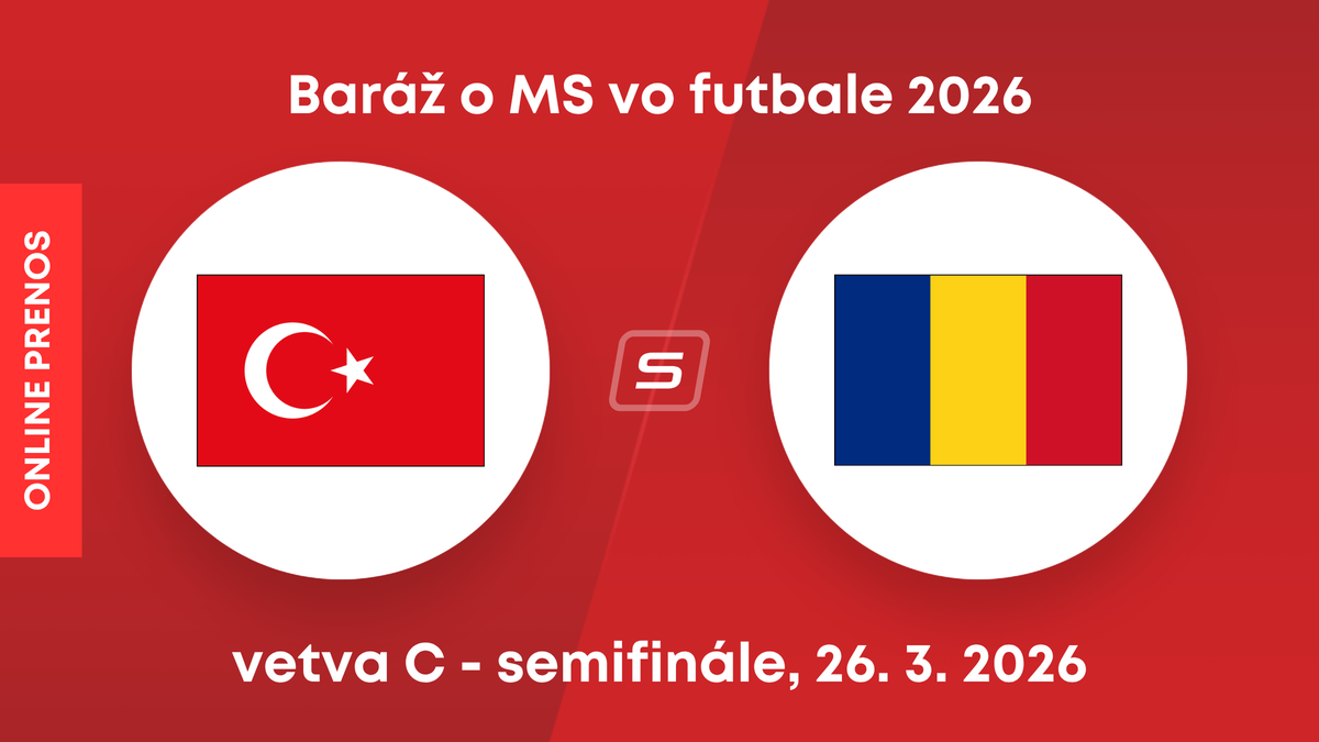 Turecko - Rumunsko: ONLINE prenos zo zápasu baráže o MS 2026