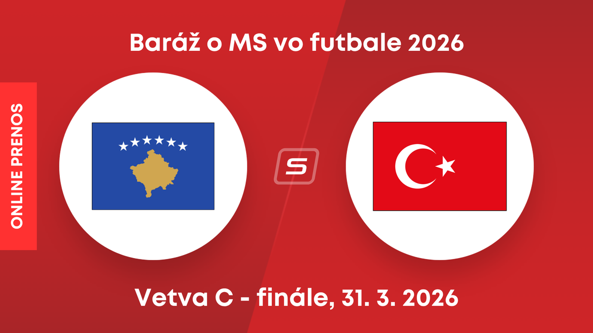 Kosovo - Turecko: ONLINE prenos zo zápasu baráže o MS 2026.