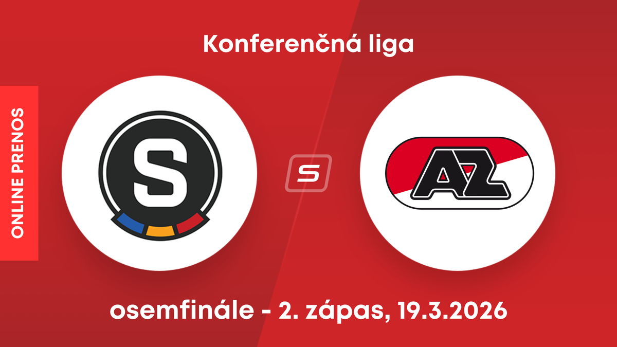AC Sparta Praha - AZ Alkmaar: ONLINE prenos zo zápasu osemfinále Konferenčnej ligy. 