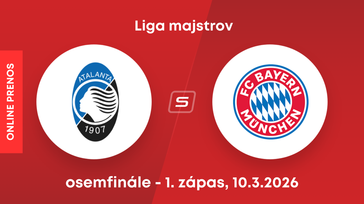 Atalanta Bergamo - Bayern Mníchov: ONLINE prenos zo zápasu osemfinále Ligy majstrov. 