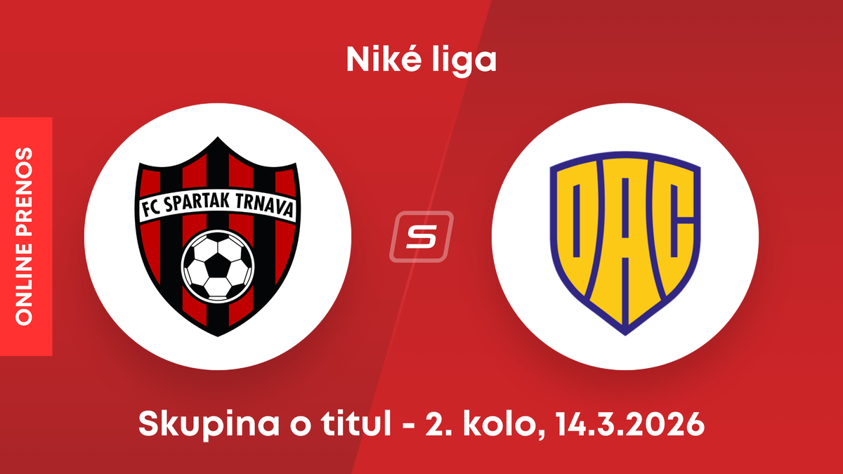 FC Spartak Trnava - FC DAC Dunajská Streda: ONLINE prenos zo zápasu 2. kola skupiny o titul Niké ligy.