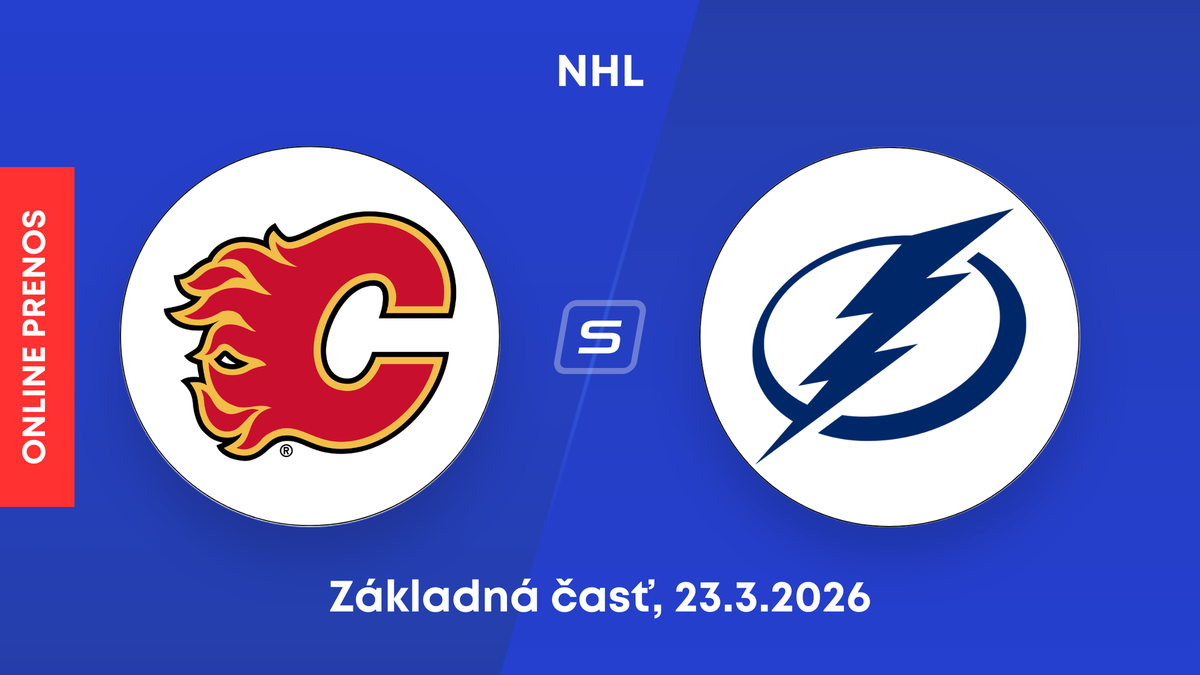 Calgary Flames - Tampa Bay Lightning: ONLINE prenos zo zápasu NHL.