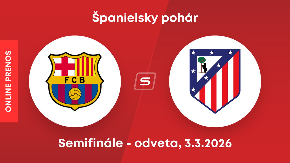 Barcelona - Atlético Madrid: ONLINE prenos z druhého zápasu semifinále Španielskeho pohára.