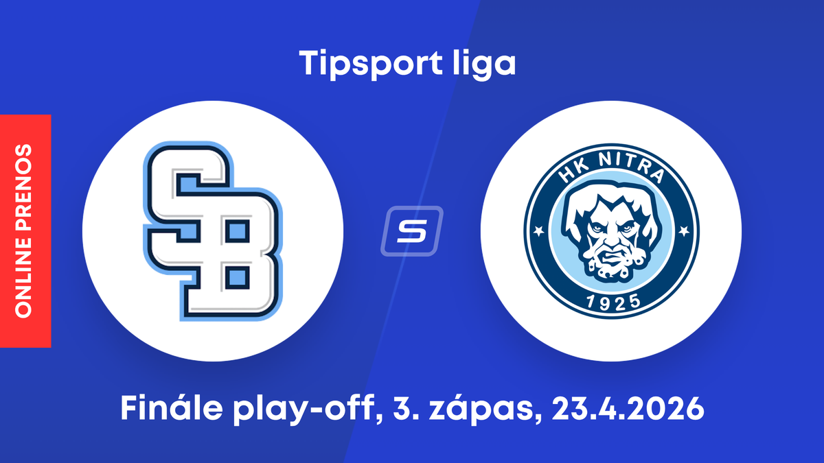 HC Slovan Bratislava - HK Nitra: ONLINE prenos z 3. zápasu finále play-off Tipsport ligy.