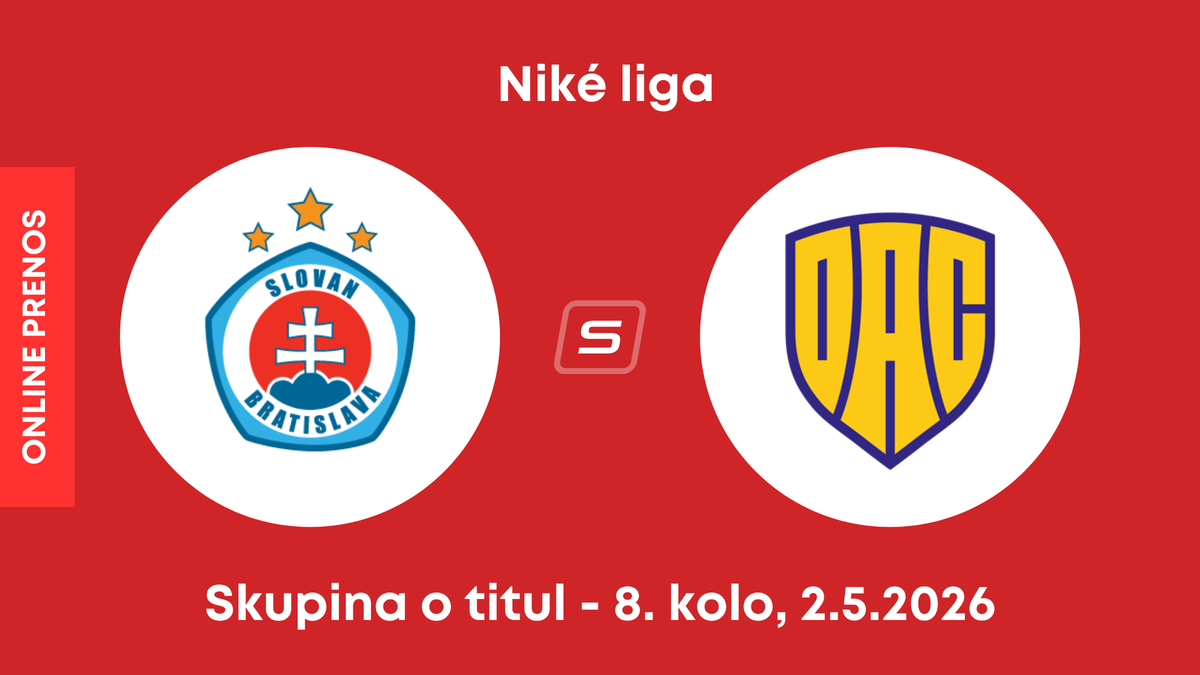 ŠK Slovan Bratislava - FC DAC Dunajská Streda: ONLINE prenos zo zápasu 8. kola skupiny o titul Niké ligy.