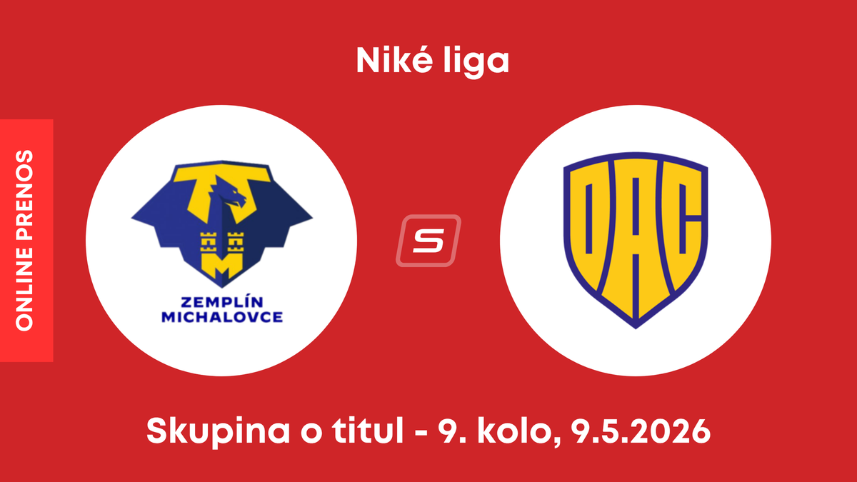 MFK Zemplín Michalovce - FC DAC Dunajská Streda: ONLINE prenos zo zápasu 9. kola skupiny o titul Niké ligy.