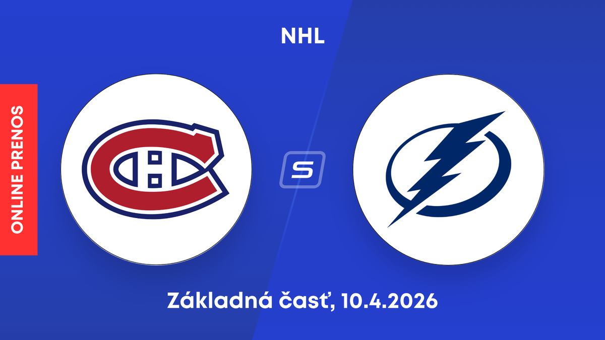 Montreal Canadiens - Tampa Bay Lightning: ONLINE prenos zo zápasu NHL.