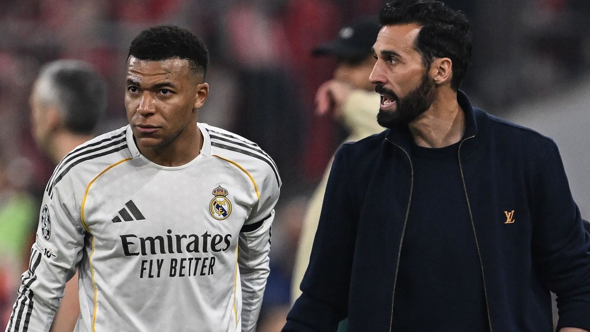 Kylian Mbappé a Alvaro Arbeloa