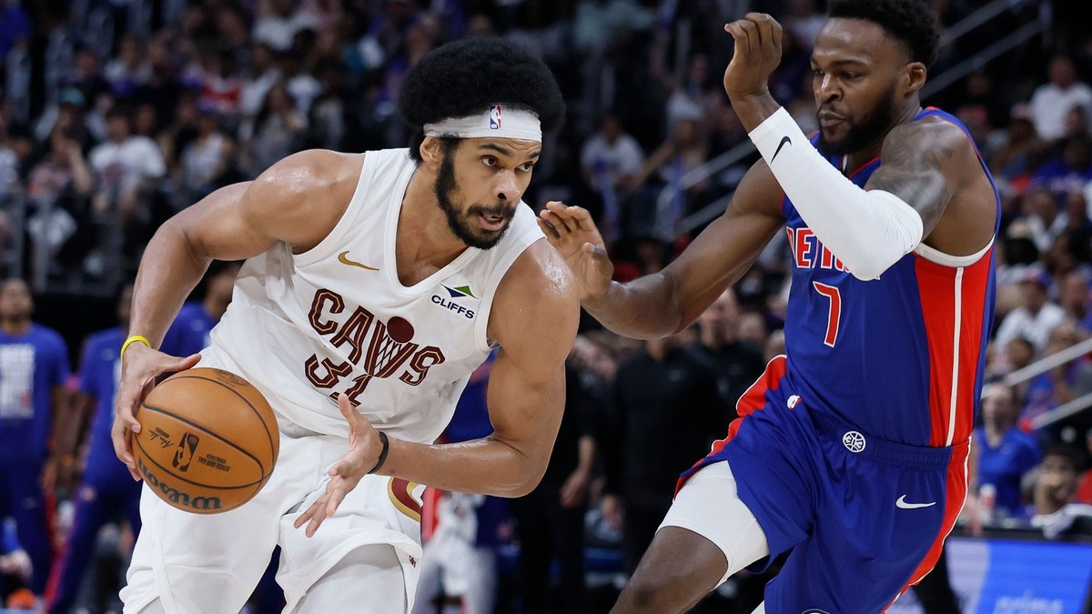 Momentka zo zápasu Detroit - Cleveland